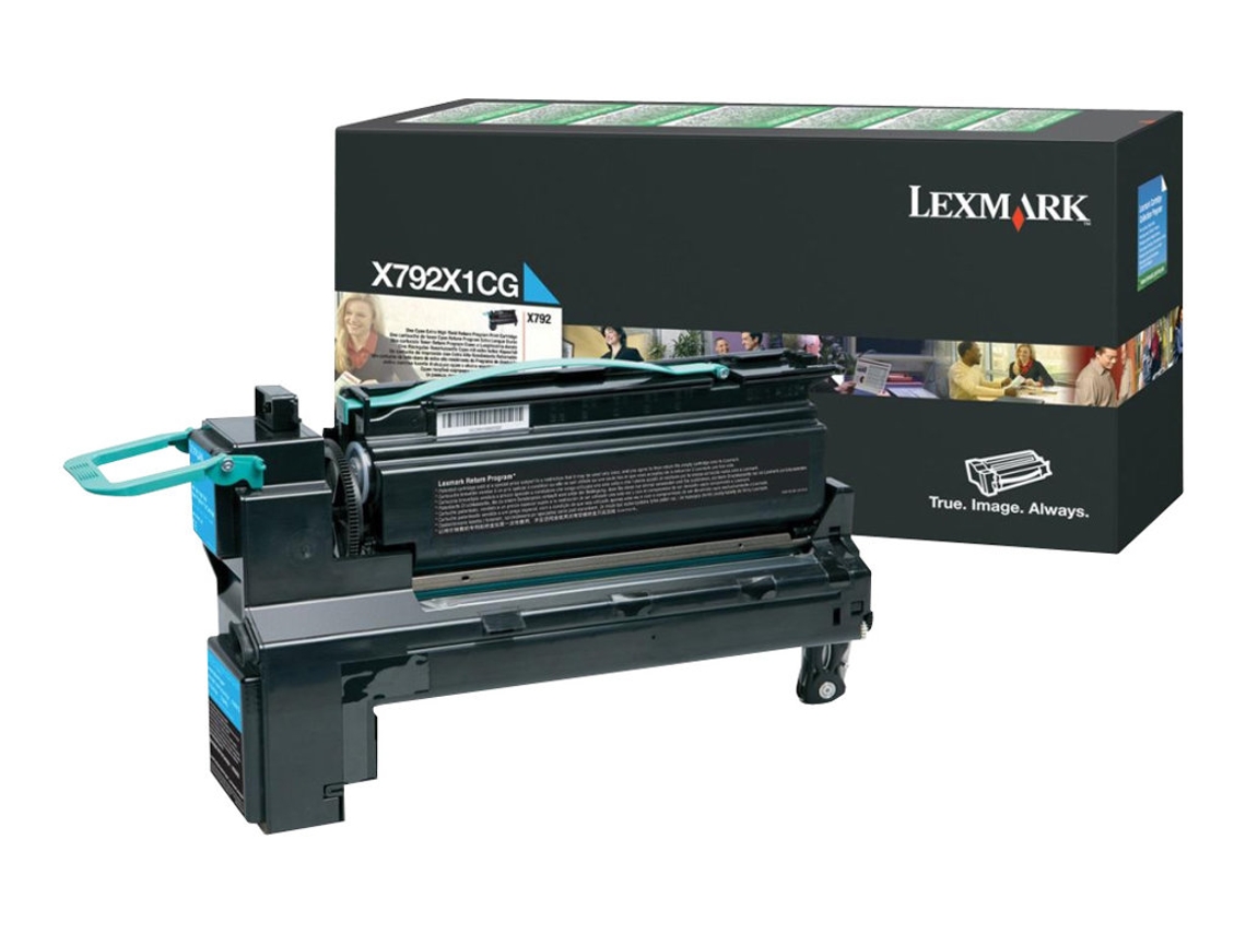 Toner LEXMARK X792X1CG