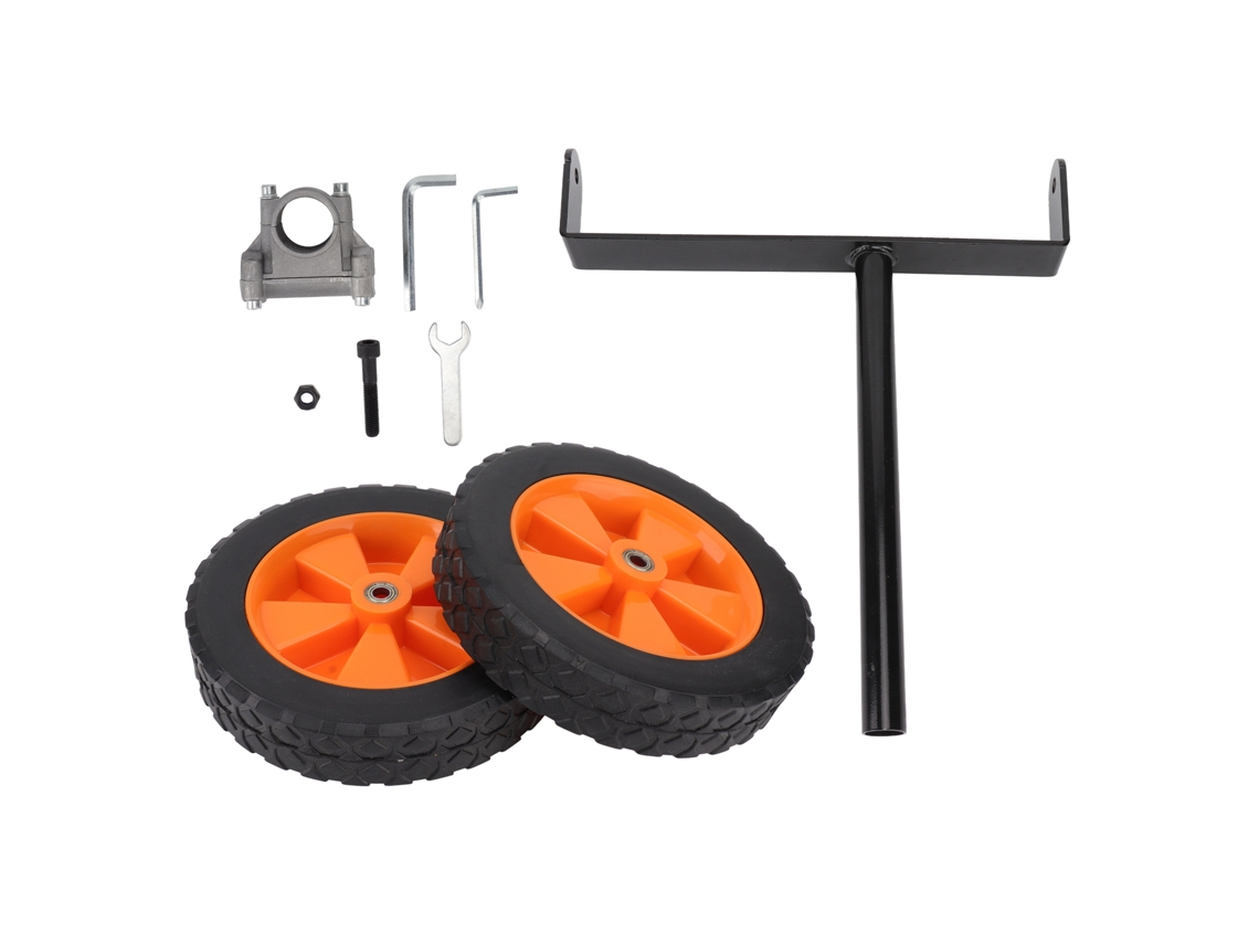 Rueda Auxiliar Ajustável Para Corta-grama Trimmer De Corda Escova Elétrica 26-28mm