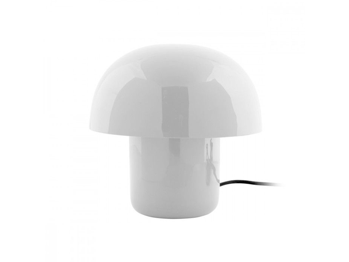 Abajur Fat Mushroom H20cm Present Time Branco