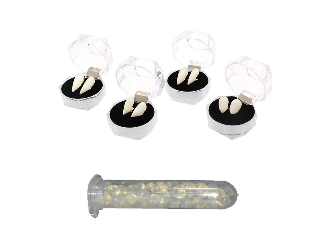 1 Conjunto de Dentaduras de Halloween ALLINLESS