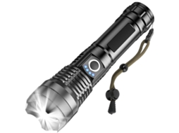 Lanterna Led Recarregável 1200 Lumens com 8 Modos HALINUIA