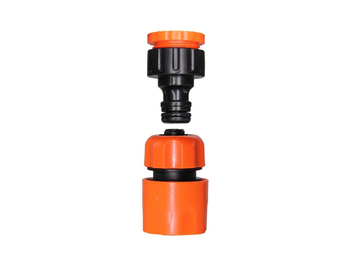 Conjunto De Ligação Para Torneira Com Conetor Rápido Para Mangueira Laranja Goeik GOEIK