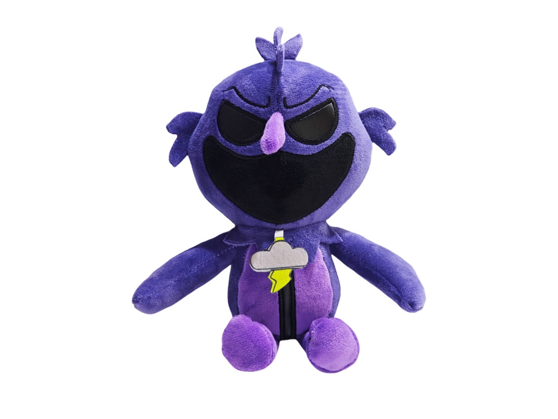Pelúcia do Jogo Nightmare Critters Pássaro Boca Grande Roxo, 110g, 25cm GOKOCO