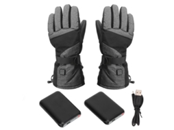Luvas Elétricas Aquecidas Tela Tática Graphene Desmontáveis Inverno Outdoor Para Mulheres Homens