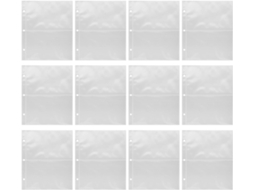 Didiseaon 12 Pochettes Para Álbum De Fotos A5 Recargas Transparentes Perforées Protection Cartes À