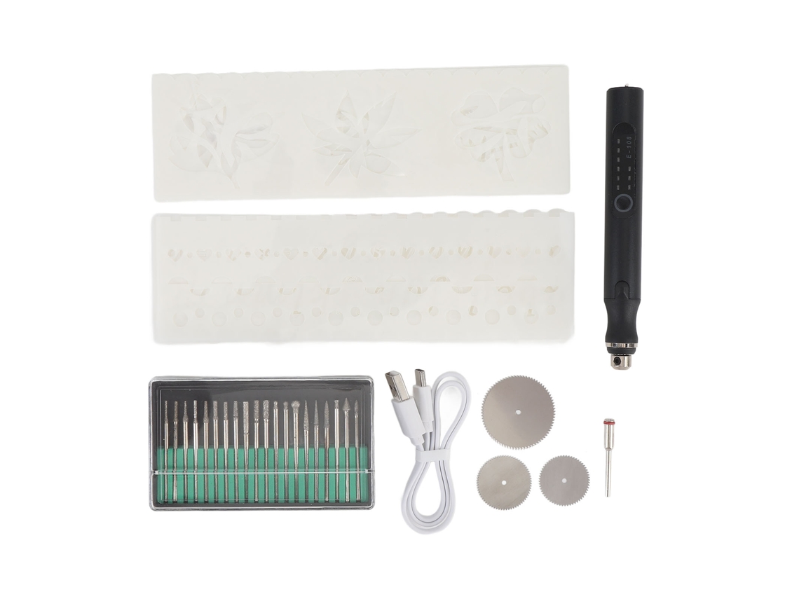 Yncm-kit Ferramenta Rotativa Sem Fio 3 Velocidades 5000-18000rpm