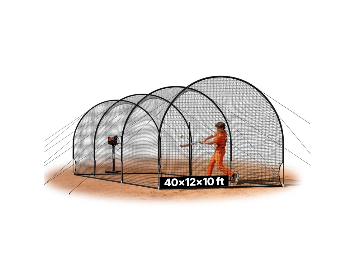 Gaiola De Bateamento De Beisebol 10058 X 3660 X 3000 Mm Para Exterior Interior Vevor