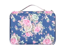 Estuche De Lápices Con 252 Espacios Multicapa Cremallera Imprimido Rosa Fondo Azul Portátil