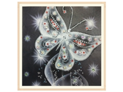 Pintura De Diamante Diy Borboleta Para Decoração De Casa