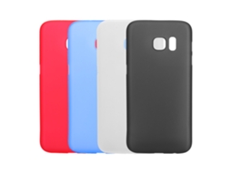 Capa Protectora de Telefone Samsung S7 Edge Azul 5.5 Polegadas EOOCOO (ultra fina, Mate)