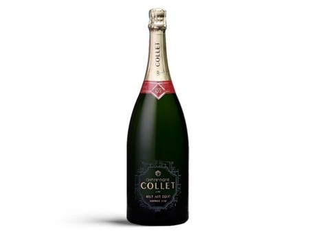 Champanhe Collet Brut Art Déco Premier Cru - 6l Coffret