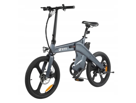 Bicicleta Elétrica DYU T1 250W 36V 10Ah 25Km/H Roda de Alumínio 20