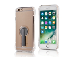 Capa de Telefone para Iphone 6/6s/6 Plus, Material Tpu Transparente, com Suporte EOOCOO (cobertura Total, Anti choque)