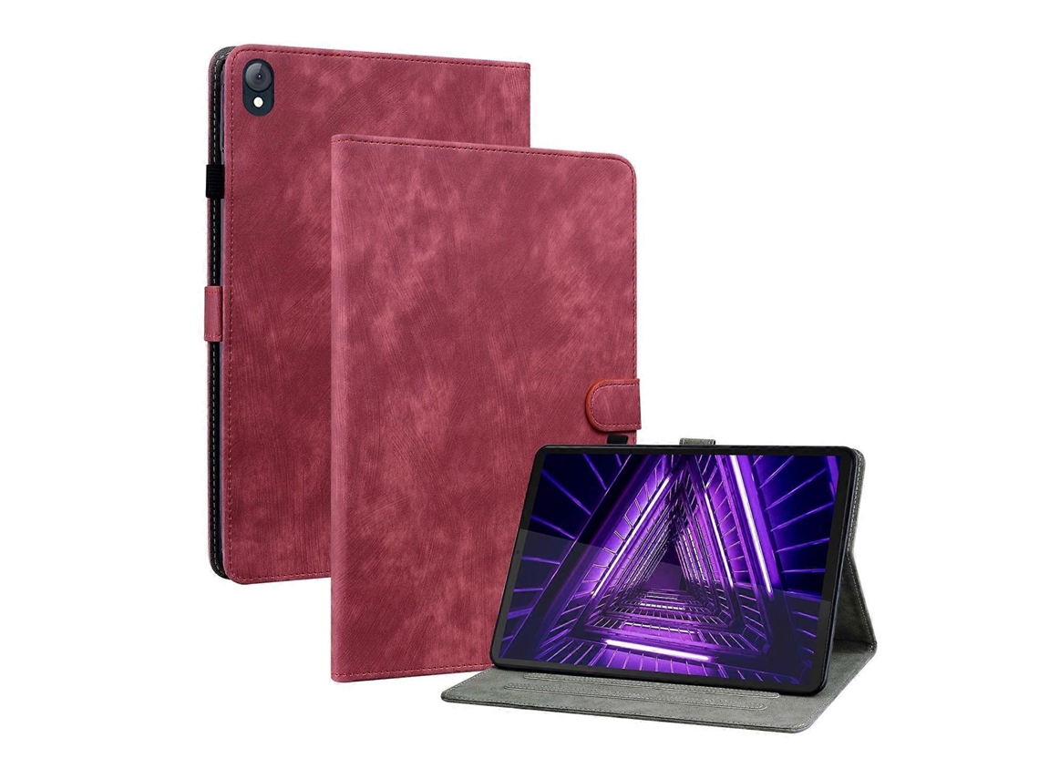 Capa De Pu Com Estampa De Tigre Para Tablet Lenovo K10