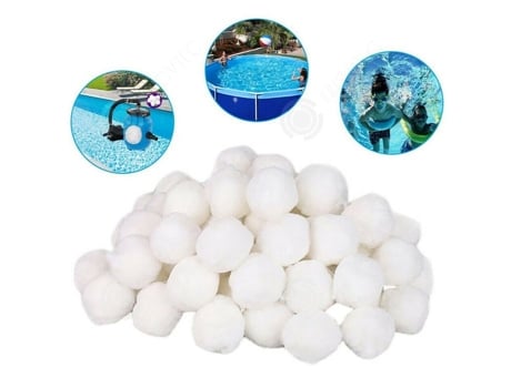 Bolas filtrantes Inn® de 3500 g e 50 mm para piscinas com rede de retrolavagem. Ideais para sistemas de filtragem Innovtec.