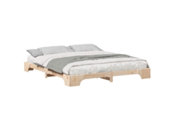 Estrutura da Cama Castanho 200 X 220 Cm MAISON EXCLUSIVE
