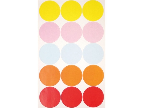 Gommettes Redondas Grandes 3 Cm 4 Folhas Megacrea Diy