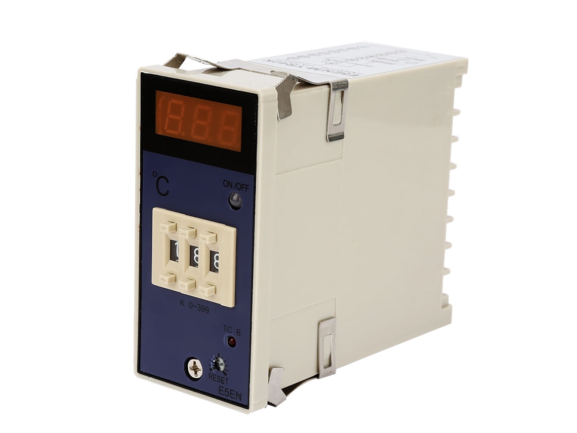Laxiscreed Controlador De Temperatura Vertical Digital E5en Com Sensor K-type E Relay Integrado