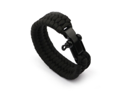 Pulseira Tática de Paracord com Capacidade para 55 BRILVIBERA