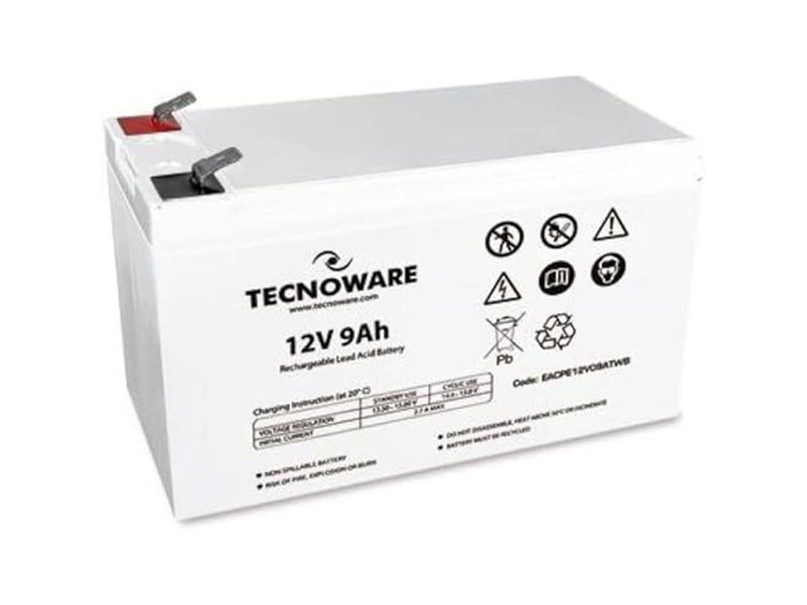 Bateria UPS Tecnoware Alta Vedação de Chumbo 12V DC 9 Ah TECNOWARE POWER SYSTEMS