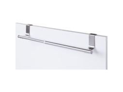 Suporte Para Toalhas Cromado Extensível Inox Escovado 35 X 3,5 Cm Design Contemporâneo