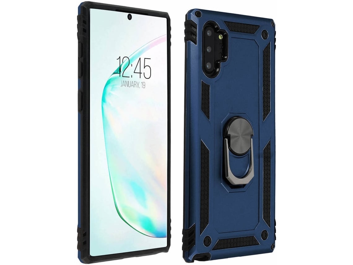 Capa Note Anel Para Samsung Yemaesre Azul