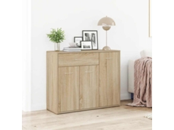 Aparador 88x30x70 Cm Contraplacado Cor Carvalho Sonoma Dkd Home Decor