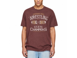 Rockinstone Breakfast Club Movie State Champ Heather Vintage Maroon Adult T-shirt Size:xxxl