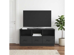 Vidaxl Gabinete para Tv Preto 102 X 34,5 X 47 Cm Derivados de Madeira