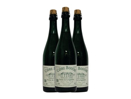 Sidra FERME DE LA SAPINIÈRE Ferme de la Sapinière Semi-seco Semi-doce (0.75 L - 3 Unidades)