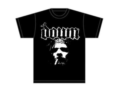 T-shirt DOWN (Xl - Preto)