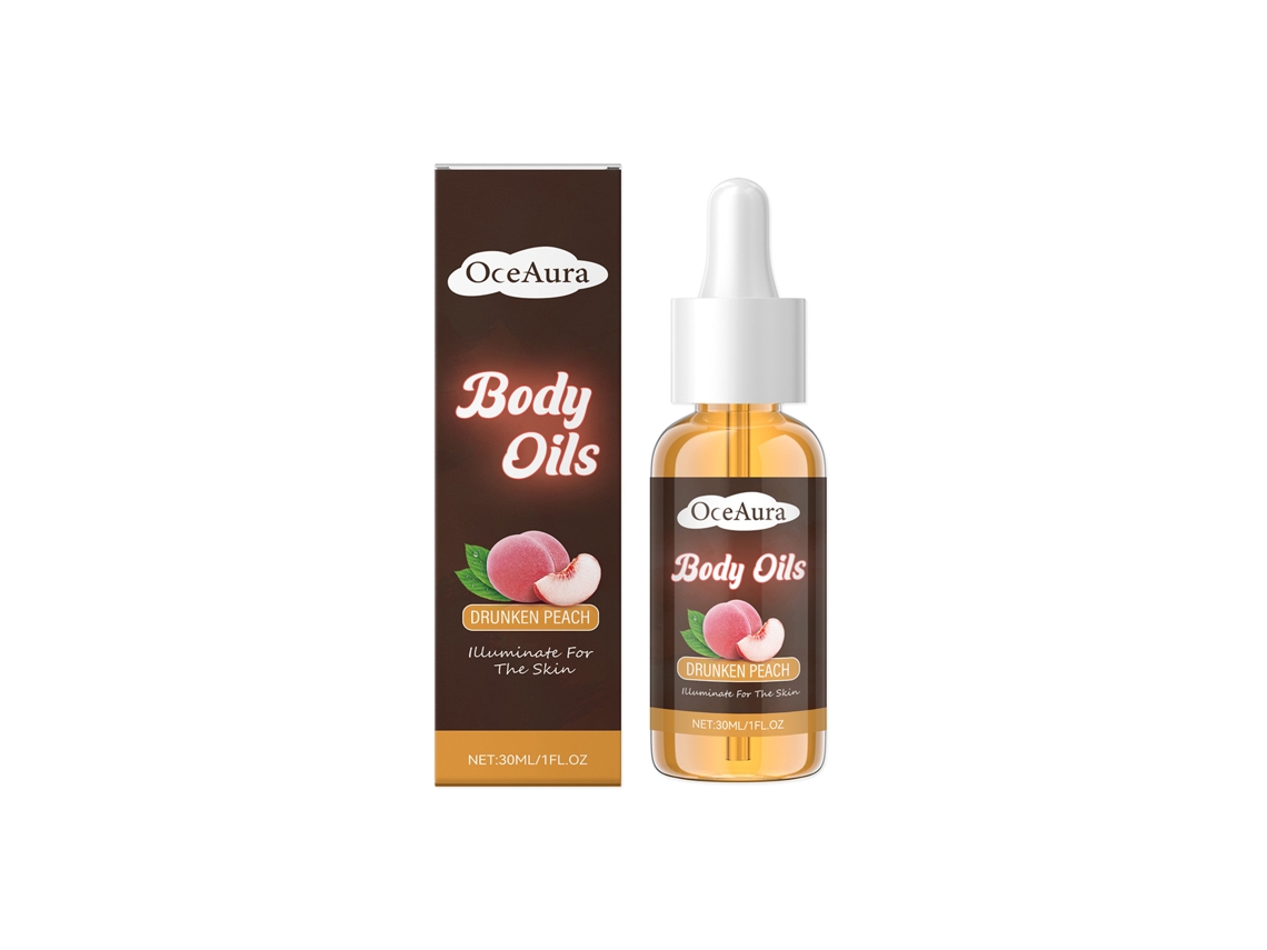 Óleo Essencial Oceaura Peach Hidratação Diária Pele Massageamento
