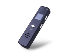 Mini Gravador Digital De 8 Gb Com Mp3 Player Para Reuniões, Entrevistas E Reuniões Yizhood (preto)