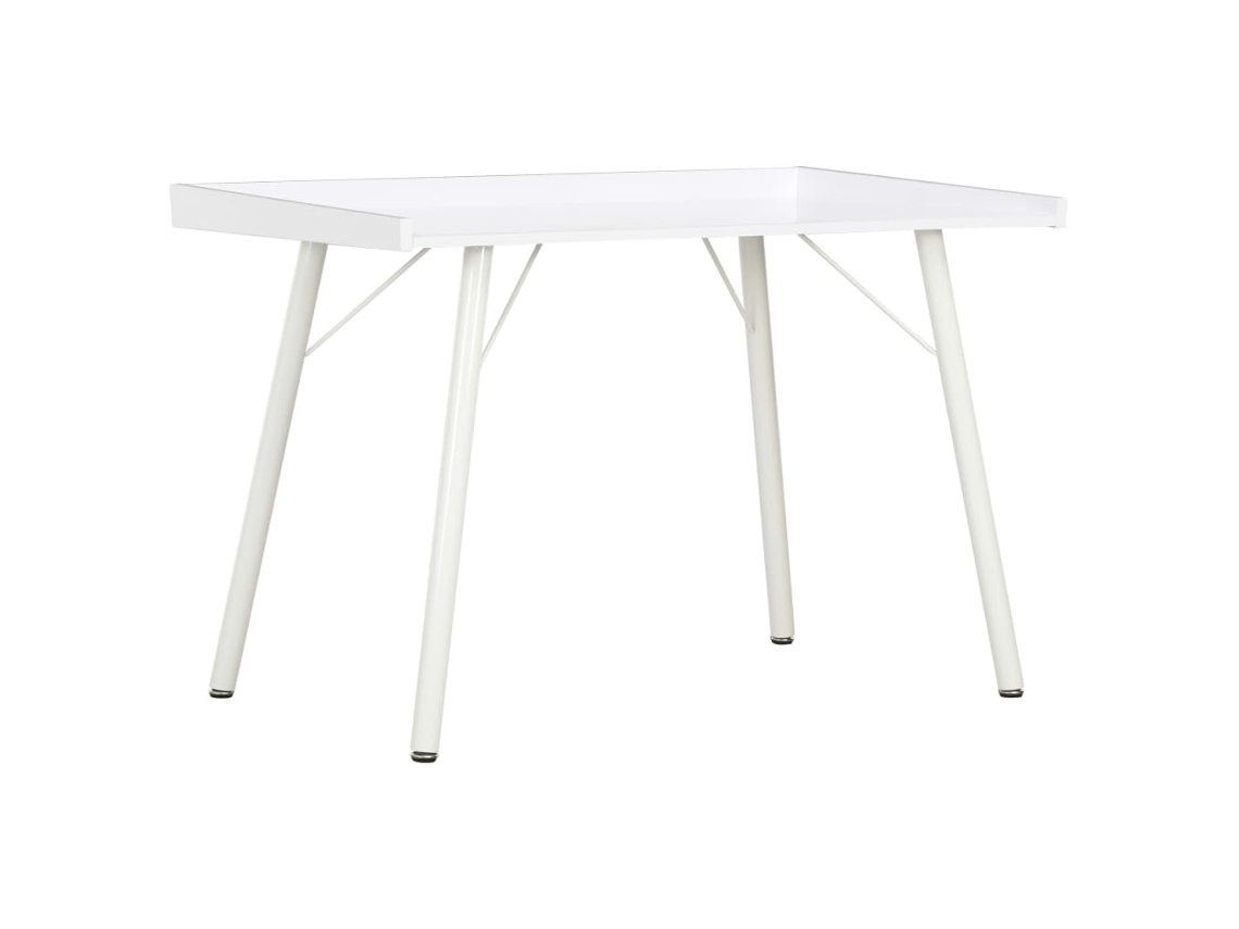 Desk, Desks Vidaxl Branco Madeira Processada (n/a)