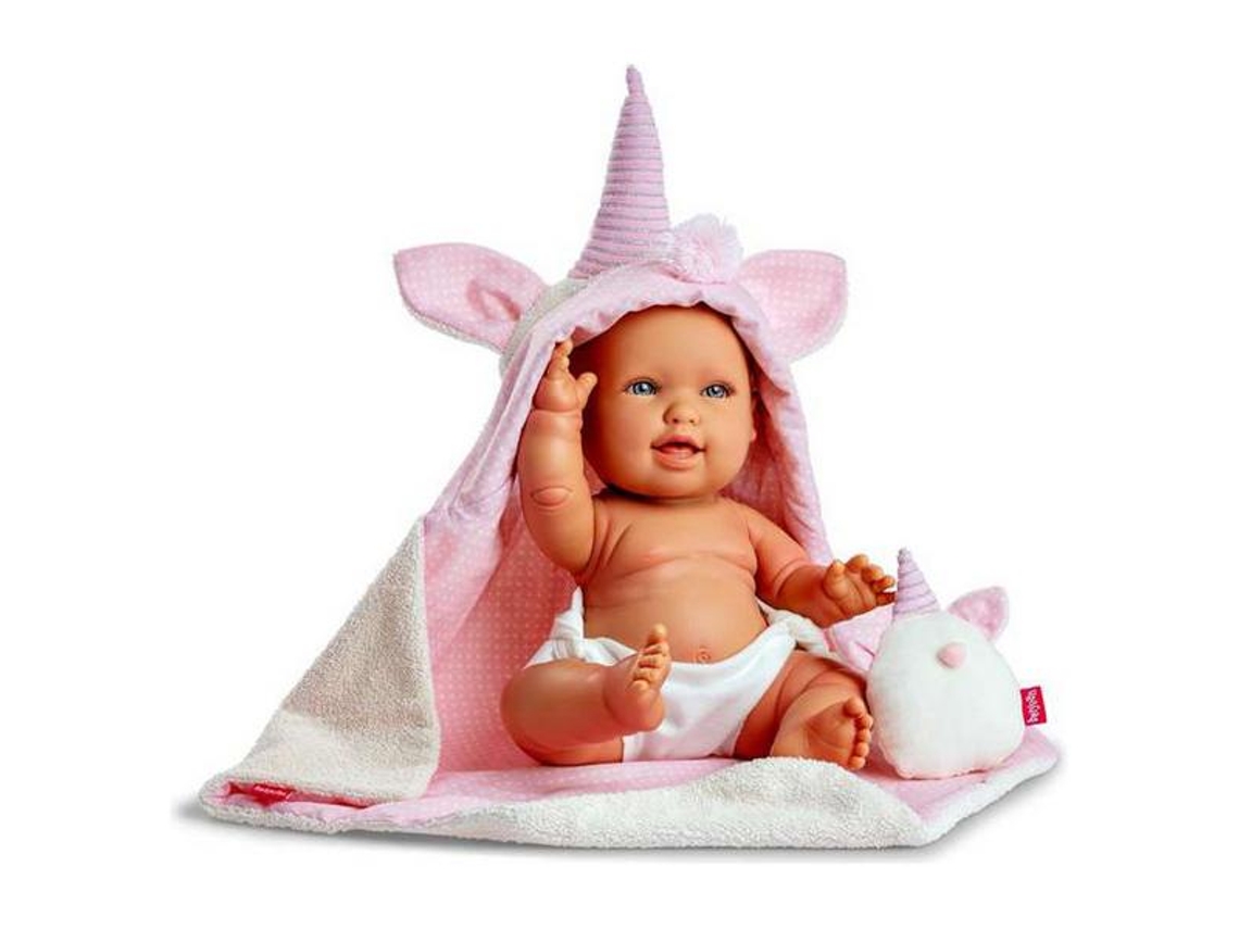 Nenuco com Acessórios Berjuan Unicórnio 38 Cm