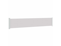Toldo Lateral Retrátil para Pátio 117x600 Cm Cinzento MAISON EXCLUSIVE
