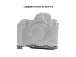 Placa Base Extensível para Nikon Z8, Placa de Montagem para Câmera Nikon Z8, Suporte Extensível