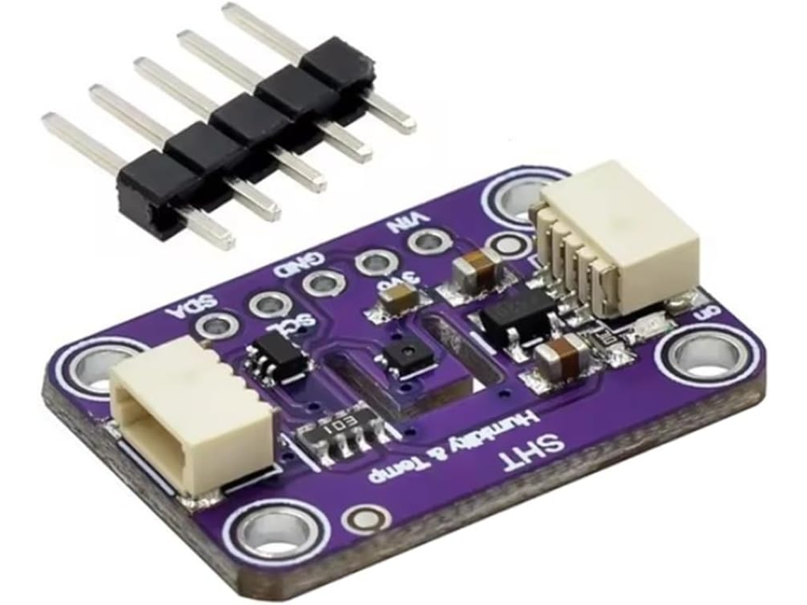 Módulo Sensor De Temperatura E Umidade Sht45 Para Interface Qwiic