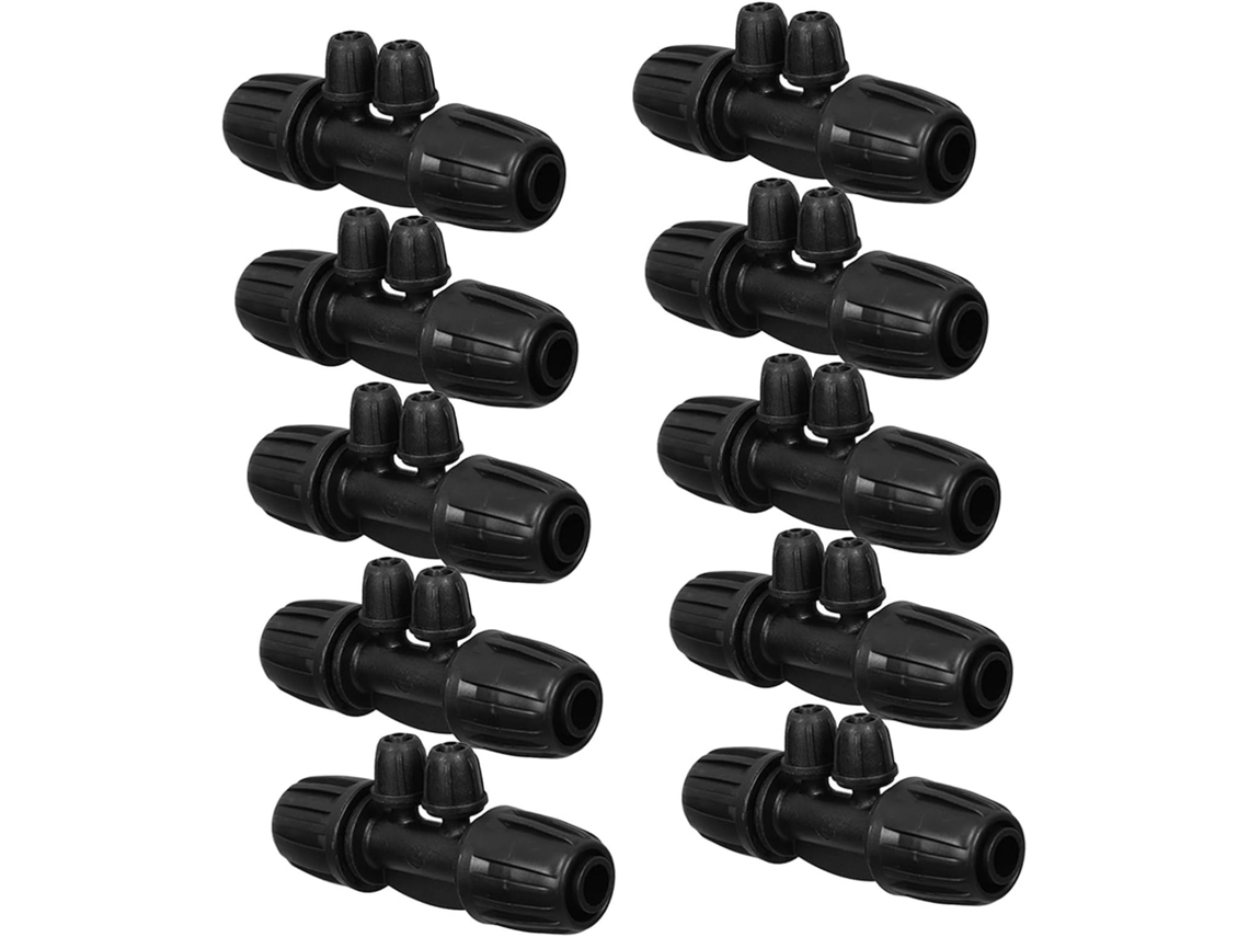 Conjunto De 10 Conectores Rápidos Com Espigão Para Mangueira