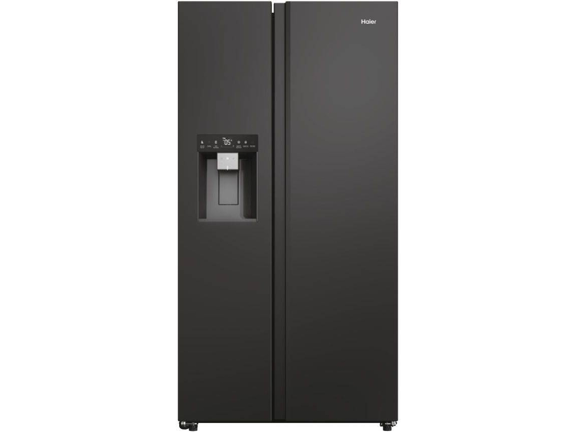 Frigorífico Americano HAIER HSW59F18EIPT (No Frost - 177,5 cm - 601 L - Preto)