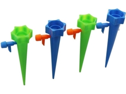 Aspersores de Água Transparentes Automáticos para Mangueira Jardim, com Válvula Ajustável, Uso Interno,