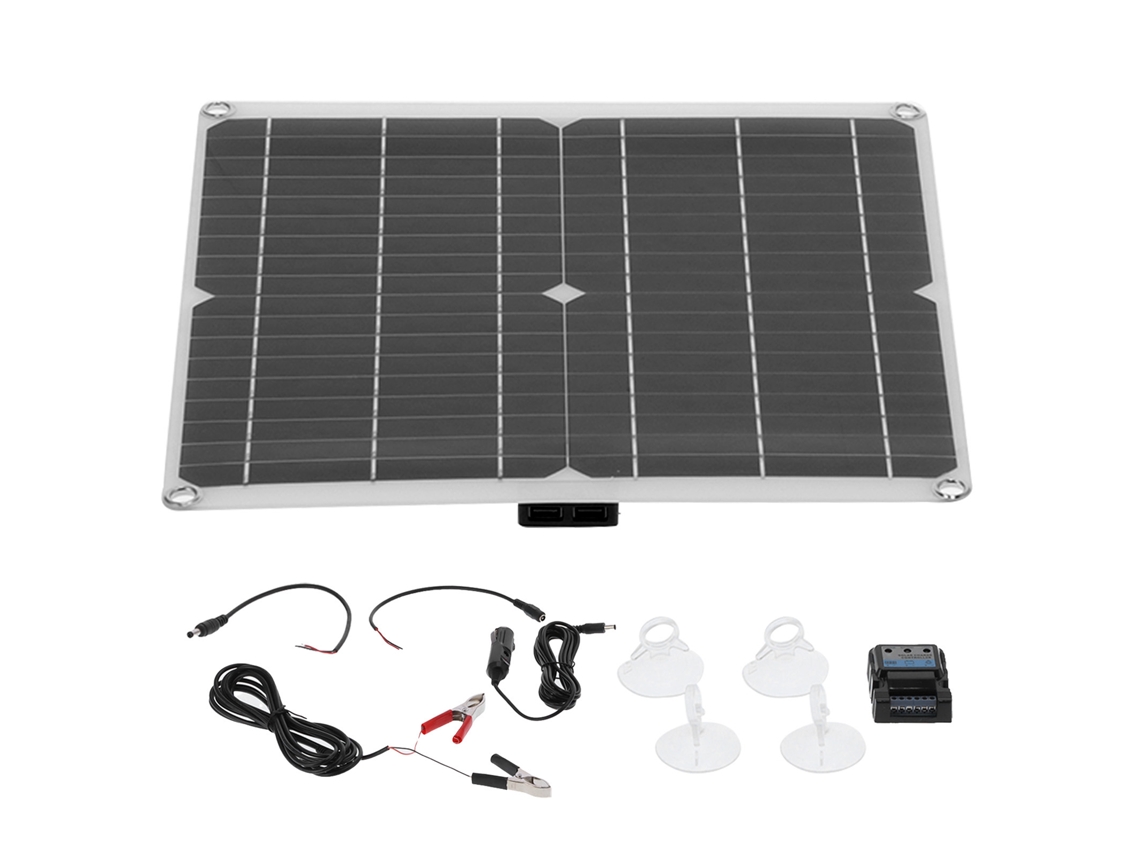 Carregador De Bateria Solar Vante (carregar Baterias 12v E Manter A Bateria)