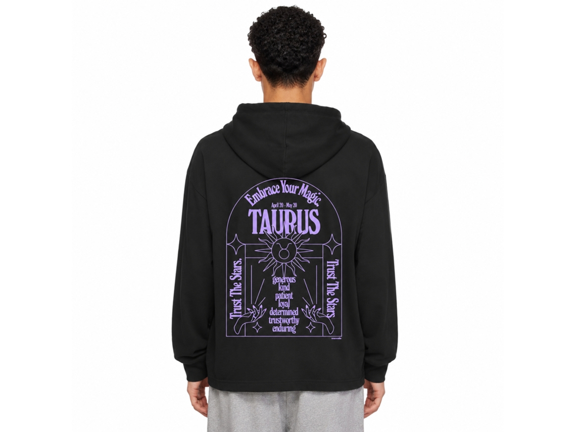Rockinstone Embrace Your Magic. - Taurus Hoodie Unique Designer Style