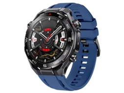 Bracelete para Huawei Watch Fit 4 Pro / Fit 4 / Fit 3 XIAOMOYU em Silicone Magnético Brilhante Azul Escuro e Preto