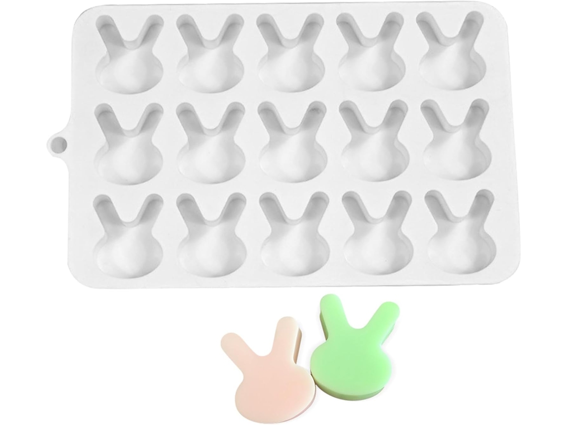 Molde De Silicone Para Coelho, Ideal Para Assar.