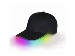 Chapéu de pesca unissex com luz Led, 3 modos, piscando, para pesca noturna, camping