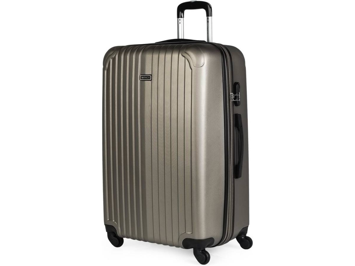 Mala de Viagem Grande ITACA ABS Bege (100 L)