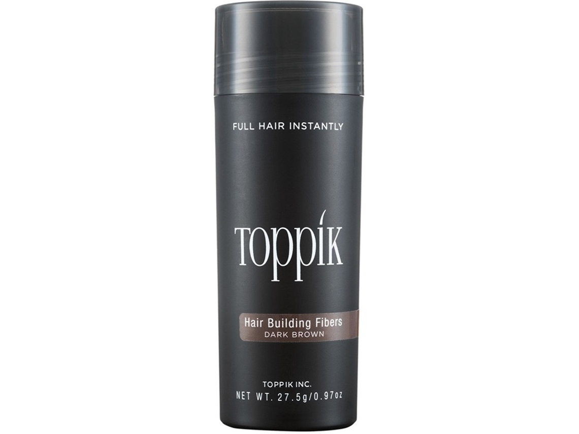 Toppik Hair Building Fibers Grande 27,5g - Castanho Escuro