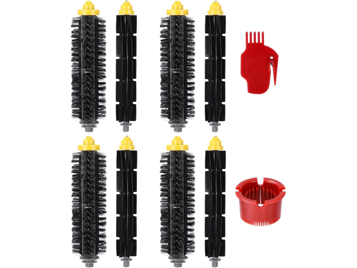 Kit De Substituição Para Irobot Roomba Série 500/600 Acessórios Da Escova Principal (4 Peças) Cuich
