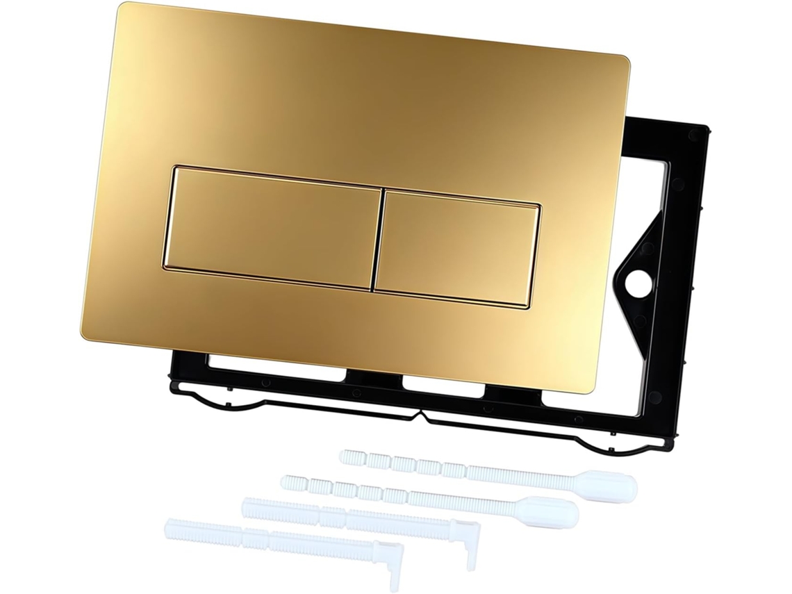 Painel De Descarga Suave Para Sistemas Vaso Sanitário Com Proteção Contra Erosão Placa Lavagem Moderna